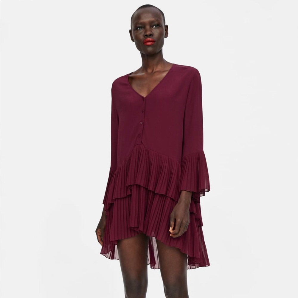 Pleated Dress Blogger Favorite